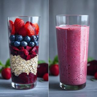 🍓💜 Potřebujete dávku energie hned ráno nebo před tréninkem? Vyzkoušejte naše energetické smoothie z jahod, borůvek,...